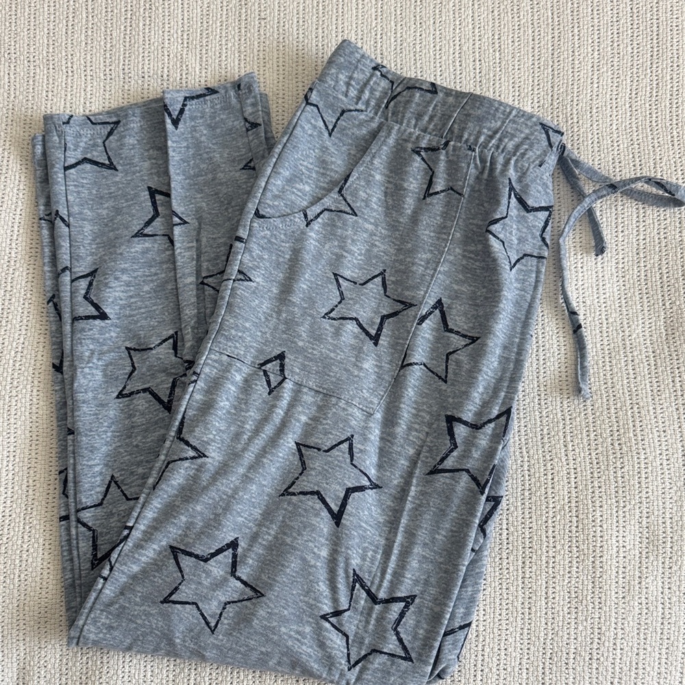 Lucky Brand Blue Star Pajama Bottoms